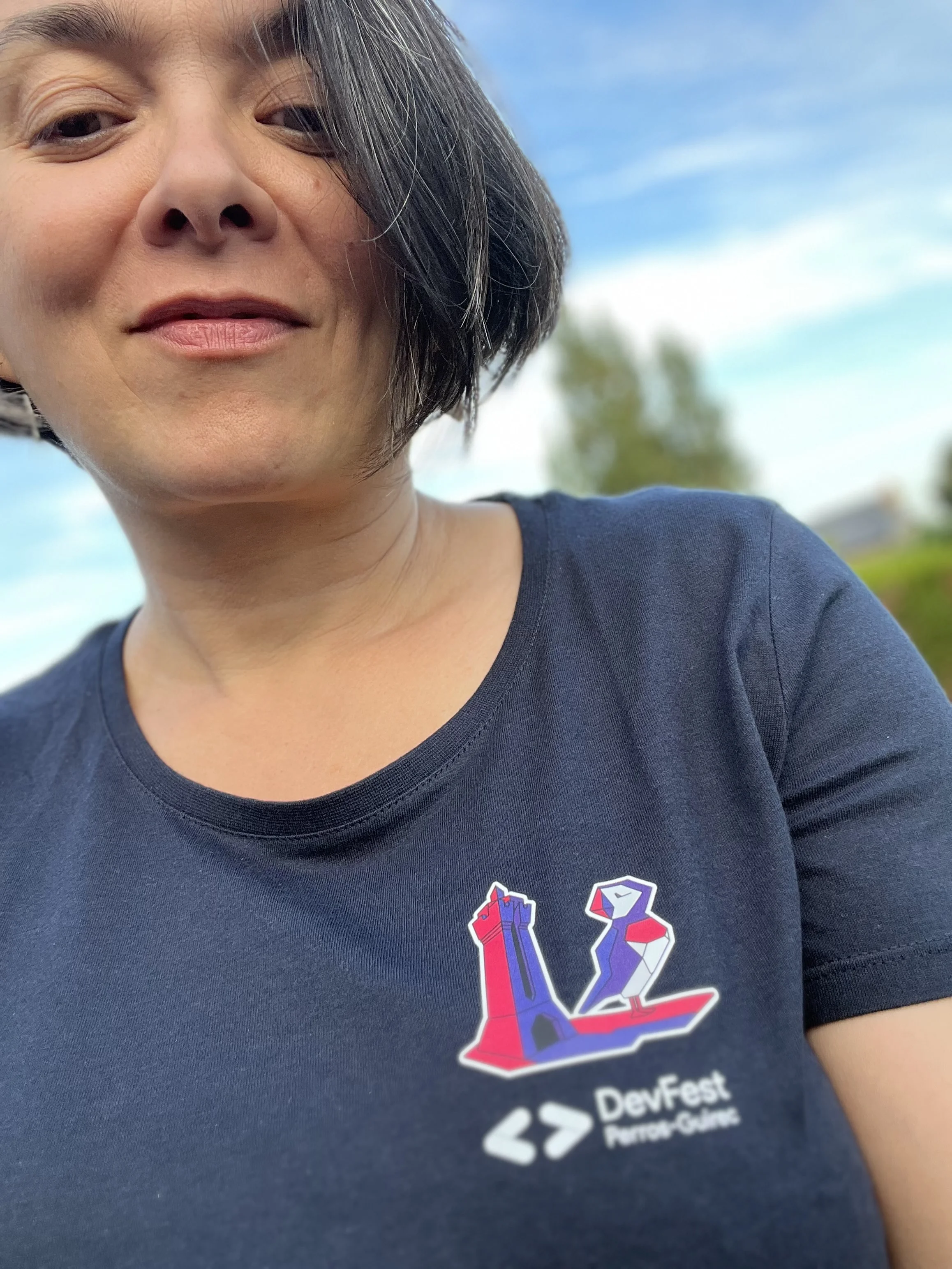 T-shirt DevFest 2025 modèle 2