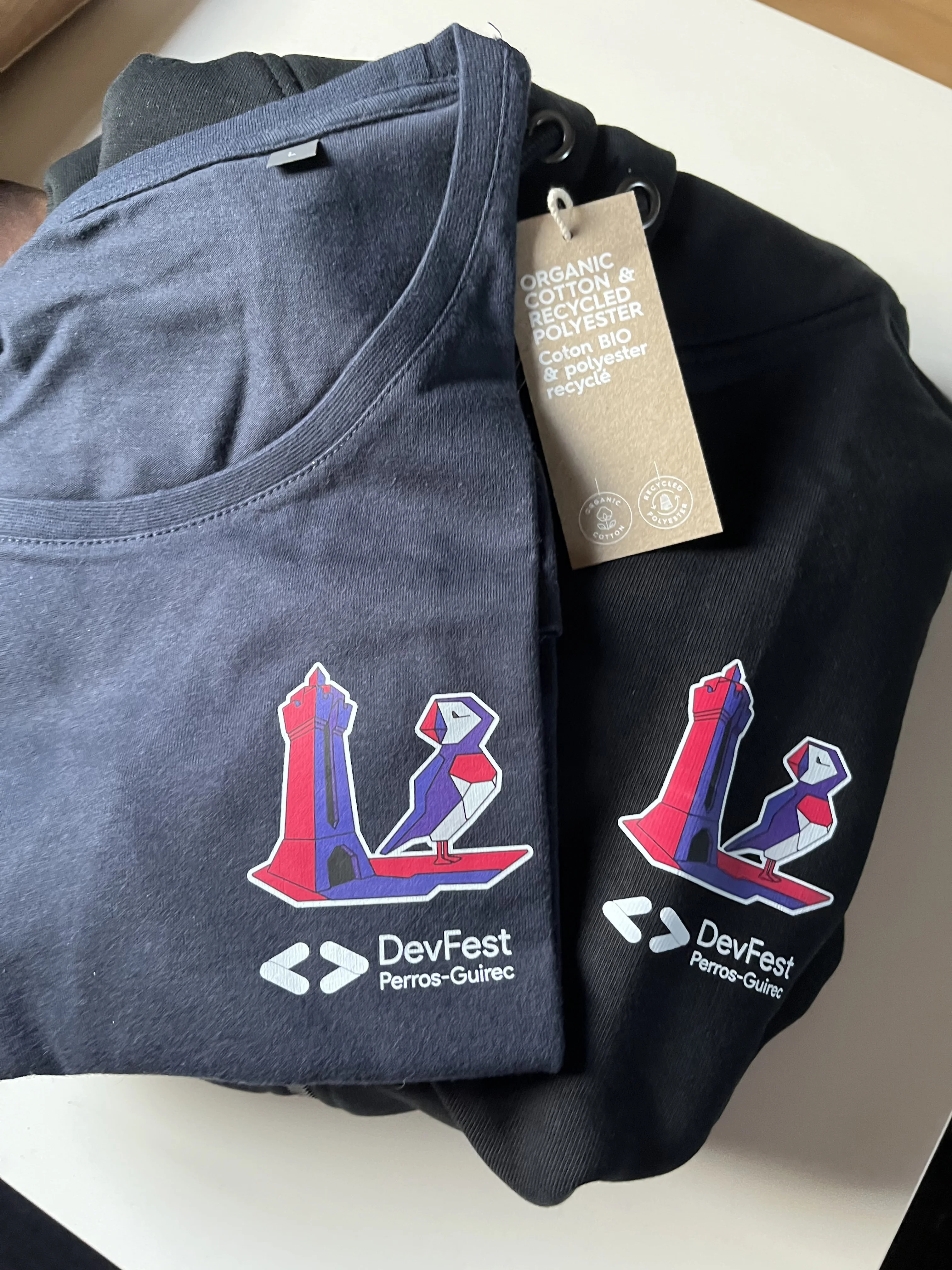 Lot de t-shirts DevFest 2025